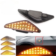 Applicable to Bmw X3 F25 X5 E70 Starry Water Fender Lights Side Turn Signal Light(2 piece Left light and right light）