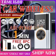 [✅SG Ready Stock] Electric Air Pump Tyre Car Inflator Portable Pump Digital Tire Pressure Detection 