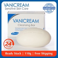 🔥Ready Stock🔥 Vanicream Cleansing Bar | 2% Pyrithione Zinc Z-Bar, Fragrance Free Soap | 💯% Authentic