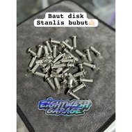 SLIM DISK STANLIS BOLT Skru Skru Stainless Steel Skru M6 Skru M8