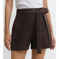 [Pomelo] Tie Waist Pleated Tailored Shorts
