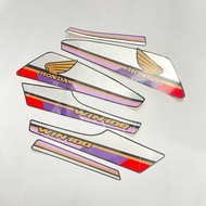 MK MK | 95-97 straight win stamp (100) high quality purple