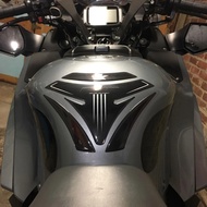 Motorcycle 3D waterproof anti-scratch sunscreen fuel tank pad protective decal sticker for Kawasaki 