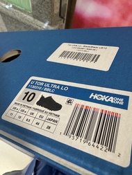 [Black/ US10] Hoka Tor Ultra Low
