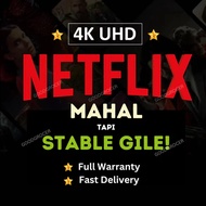 NETFLIX Account 4K Account Premium Plan