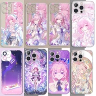 Honkai Star Rail Cyrene Transparent Case For Samsung Galaxy S26 Ultra S26 S25 Plus Ultra S25 FE A57 