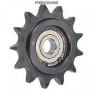 FREEWOODIEGI Chain Idler Sprocket, 10mm Bore 1/2" Pitch 13 Tooth Convex Idler Gear, Durable C45 Carb