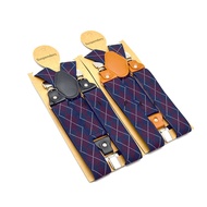 Supply Strap Clip Jacquard Pants Strap Clip Unisex Strap 3 Clip Pants Strap 2025.9.13