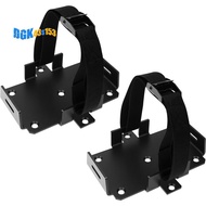 Battery Mount 2 Pack Small Battery Tray Fit for 12V-6V/6AH 7AH 8AH 9AH 12AH 15AH Battery Adjustable 