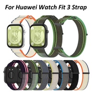 Nylon Loop Strap For Huawei Watch Fit 3 Breathable Nylon Strap Smart Watch Replacement Bracelet For Huawei Watch Fit3