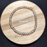 Kyowa Clear Quartz Bracelet CQ Bracelet 4.4 mm 16 Boards