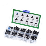 180PCS Button Tactile Switch Kit Boxed6*6*4.3mm 7*7*14mm Button Switch EMV0