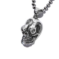 【Knockout】PENETRATE BOOBY SKULL PENDANT 項鍊 骷髏 純銀