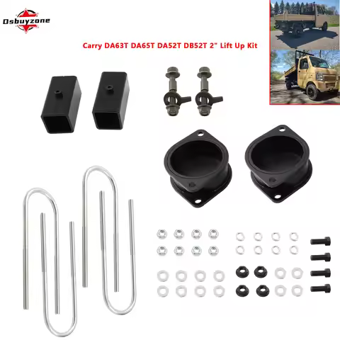 2inch Mini Truck Lift Kit fits Performance for 99+ Suzuki Carry Truck DA63T DA65T DA52T DB52T Mazda 