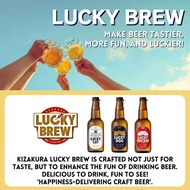 Kizakura Japan Craft Beer Lucky Series–3 Flavours (Lucky Dog IPA/Lucky Cat White Ale/Lucky Chicken I