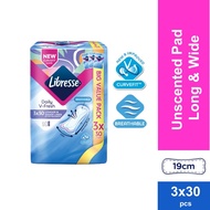 Libresse Longer & Wider Slim Panty Liner (3x30s)