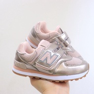 New Balance 574 nb574 for kids shoes Boy's and girl's running shoes pink cod