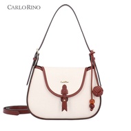 Carlo Rino CR Mon Cherry Shoulder Bag - Beige