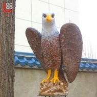 Lovoski Garden Eagle Statue, Bald Eagle Large Outdoor Statues Yard Pest Repellent ,