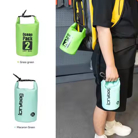 Maike Waterproof Dry Bags for Women Men 2L Waterproof Dry Bag for Kayaking Boating Canyoning Swimmin