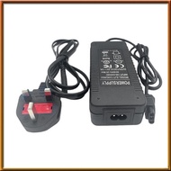 [chasoedivine.] Electric Scooter Power Adapter for  KQi 2/ KQi 3 Scooter Charger 53.5V 2A Lithium Ba