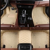 Two Layers Customized Full Coverage Car Floor Mats for Mercedes Benz  EQE SUV 2024 EQS SUV 2023 2024