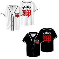 Baseball Jersey number BATTER UP baby monster kpop clothes babymonster korea ruka pharita asa ahyeon