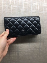 Classic Chanel Long Wallet 經典黑色CC logo長銀包