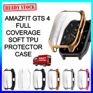 Amazfit GTS 4 Full Coverage Soft Tpu Protector Smart Watch Case Amazfit GTS4 Full Coverage Tpu Cover