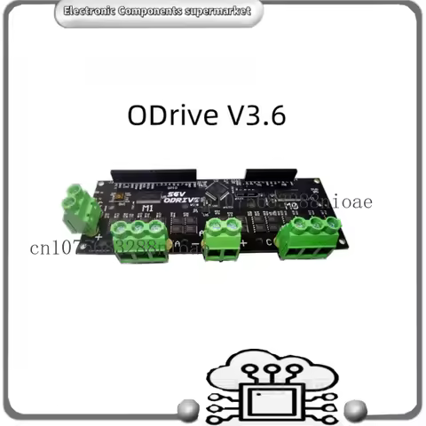 For ODrive 56V V3.6 FOC-BLDC Servo Dual Motor Controller Electronic BLDC Brushless Motor Control Mod