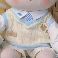 40厘米娃衣40厘米棉花娃娃衣服可爱校园风坐姿娃衣无属一番赏娃40cm Baby Clothes 40cm Cotton Baby Clothes20250331