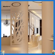 BL- Mirror Decal Self Adhesive Flexible Waterproof Reflect Clear Home Decoration Square Shape Bathroom Living Room Home Mirror Sticker Home Mirror