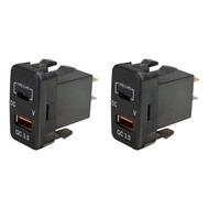 2 Quick Car Adters Qc3.0, Charger 392