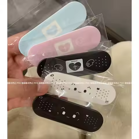 Band Aid Phone Holder Niche Creative Cartoon Airbag Band Aid Suitable For Lazy People TV Shows Mobil