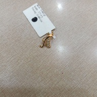 375 grade gold pendant