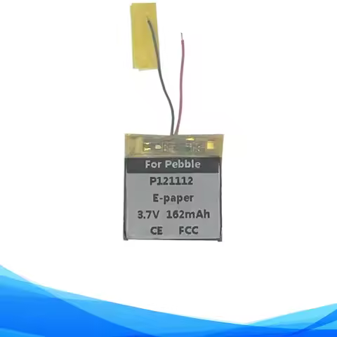 3.7V 162mAh P121112 402222 Battery For Pebble E-Paper Steel Sport Game Watch