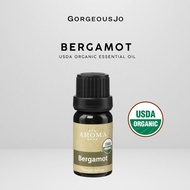 GORGEOUS JO The Aroma Shop Organic Bergamot Pure Essential Oil (10ml)