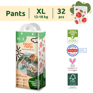 Nino Nana Diaper Pants XL, Citrus (12-18kg)