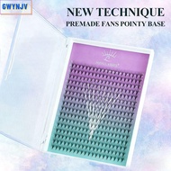 GWYNJV False Eyelashes, PBT Material Sharp Thin Artificial Eyelashes, Eyelash Supplies 6D Volume 8D 