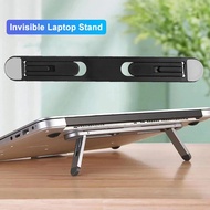 Chaunceybi Universal Laptop Riser Stand For Macbook Pro Air 13 15 Lenovo Notebook Cooling Pad Invisible Laptop Bracket Stands