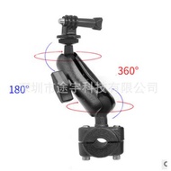 Ptt~  360 Degree Rotating Sports Camera Bracket Motorcycle Rearview Mirror compatible with GoPro H