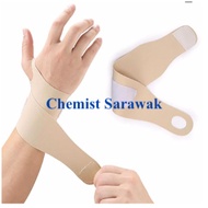 Adjustable Thin Compression Wrist Guard Brace  Sport Protection Tendonitis Pain Relief