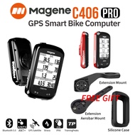 Authentic Magene C406 PRO GPS Smart Bike Computer Wireless MTB Mountain Bike RB Road Bike ANT+/Bluetooth Aerobar Bicycle