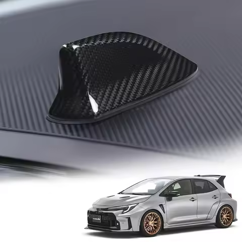 Car Exterior Shark Fin Roof Antenna Trim Aerial Antennae Cover For Toyota GR Corolla GR Yaris 2020 2
