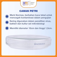Cawan Petri Dish Normax Diameter 10cm