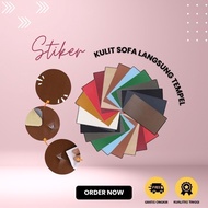 Stiker Kulit Sofa - Stiker Jok Sofa - Penambal Sofa Kulit Sofa Meteran