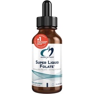 Designs for Health B12 + Folate Drops - Super Liquid Folate with Vitamin B12 as Methylcobalamin - 40