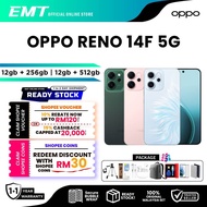 OPPO RENO 14F 5G [12GB RAM 256GB ROM] [12GB RAM 512GB ROM] / Reno 12 5g - Original OPPO Malaysia