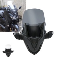 For YAMAHA NMAX155 TMAX  2020-2024 Motorcycle ABS Windscreen Windshield With Front Mask Panel Rearview Mirror Integrated Accessories