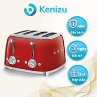 SMEG TSF03 toaster, 200W capacity, 4 baking slots [Imported goods]